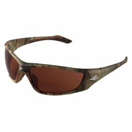 Bullhead BH12108 Javelin Safety Glasses - Camo Frame - Brown Lens-Bull Head Safety Glasses